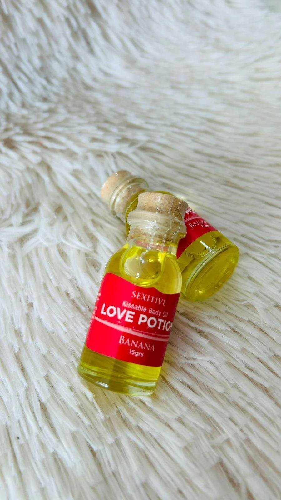 Sexitive mini aceite comestible banana 15 g - A28M