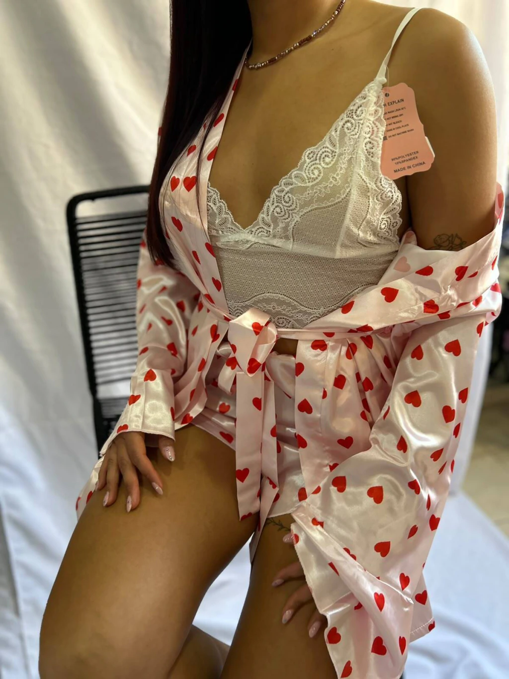 Sweet kit 3 piezas amour rosado - 190