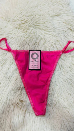 Sweet tanga de vinilo con strass fucsia - 194, foto 1 de 2