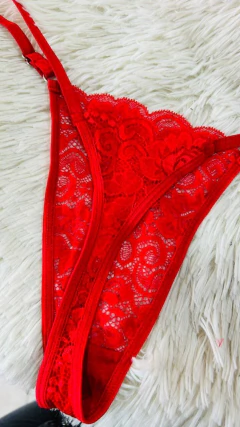 Lui conjunto con pollerita rojo - 610, foto 2 de 2