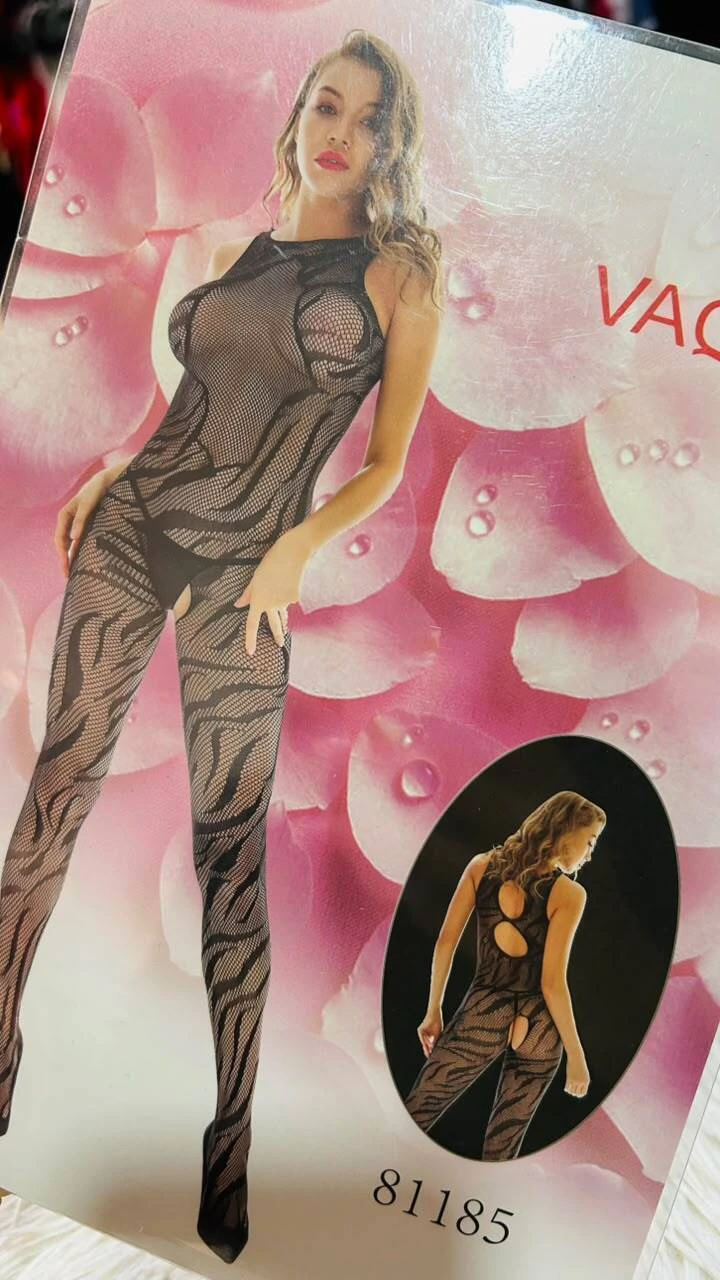Sweet catsuit de red negro - 81185