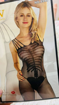Sweet catsuit entero negro - 8944, foto 2 de 2