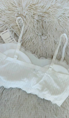 Sweet bralette lencero armado blanco - 2026, foto 2 de 3