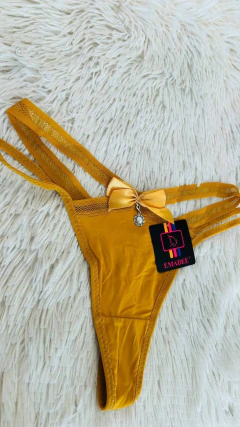 Sweet tanga doble cintura mostaza - 2317, foto 1 de 3