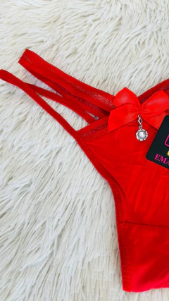 Sweet tanga doble cintura roja - 2317, foto 1 de 3