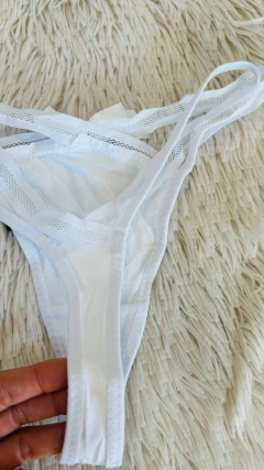 Sweet tanga doble cintura blanca - 2317, foto 3 de 4