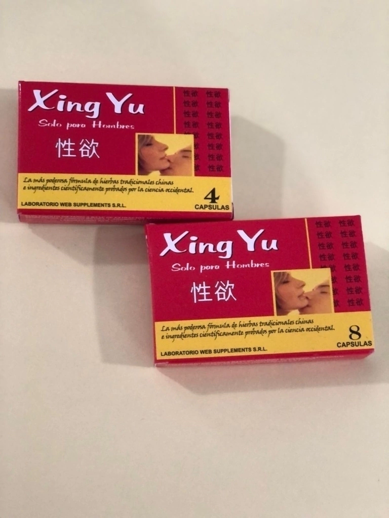 WEB XING YU VIGORIZANTE SEXUAL MASCULINO x 4 comprimidos