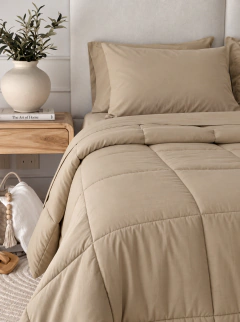 Kit 5 Piezas Comfort Queen Beige GH-2027Q/BE, foto 3 de 3