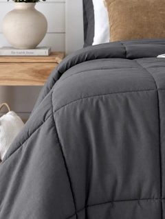 Kit 5 Piezas Comfort Queen Gris Oscuro GH-2027Q/GO, foto 2 de 3