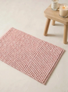 Alfombra Chenille 60x40 Rosa GH-0139R, foto 2 de 6