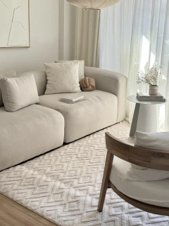 Alfombra de 180x230 Beige claro GH-1949, foto 1 de 5