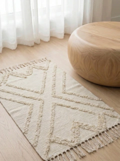 Alfombra Kova Crema, foto 3 de 4