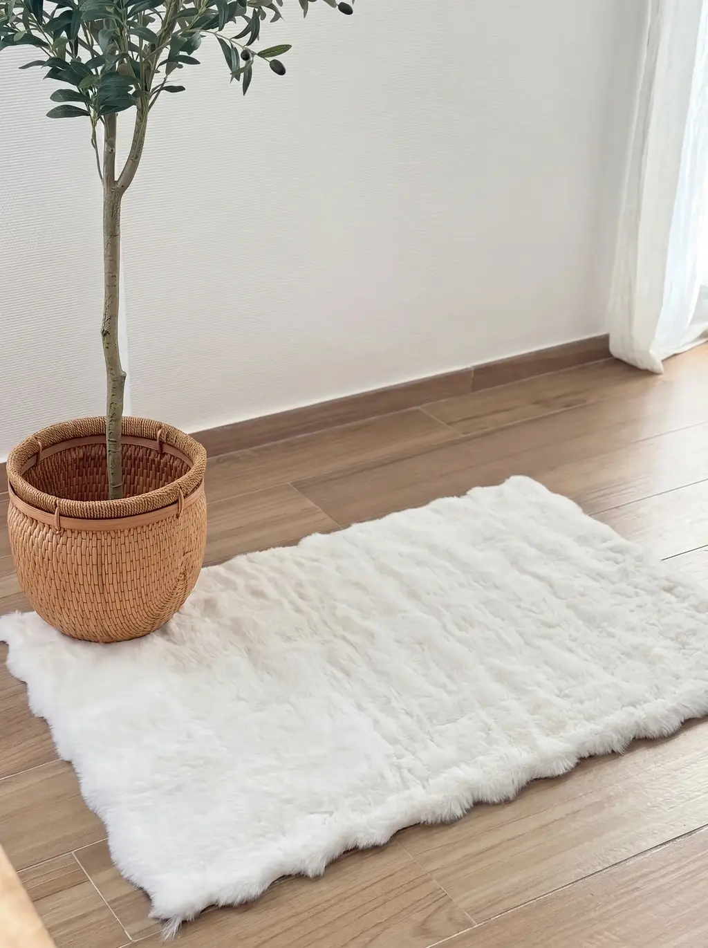 Alfombra Soft 60X90 Blanco