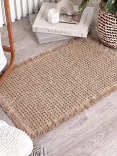 Alfombra Waffle 60x40 Beige, foto 3 de 3