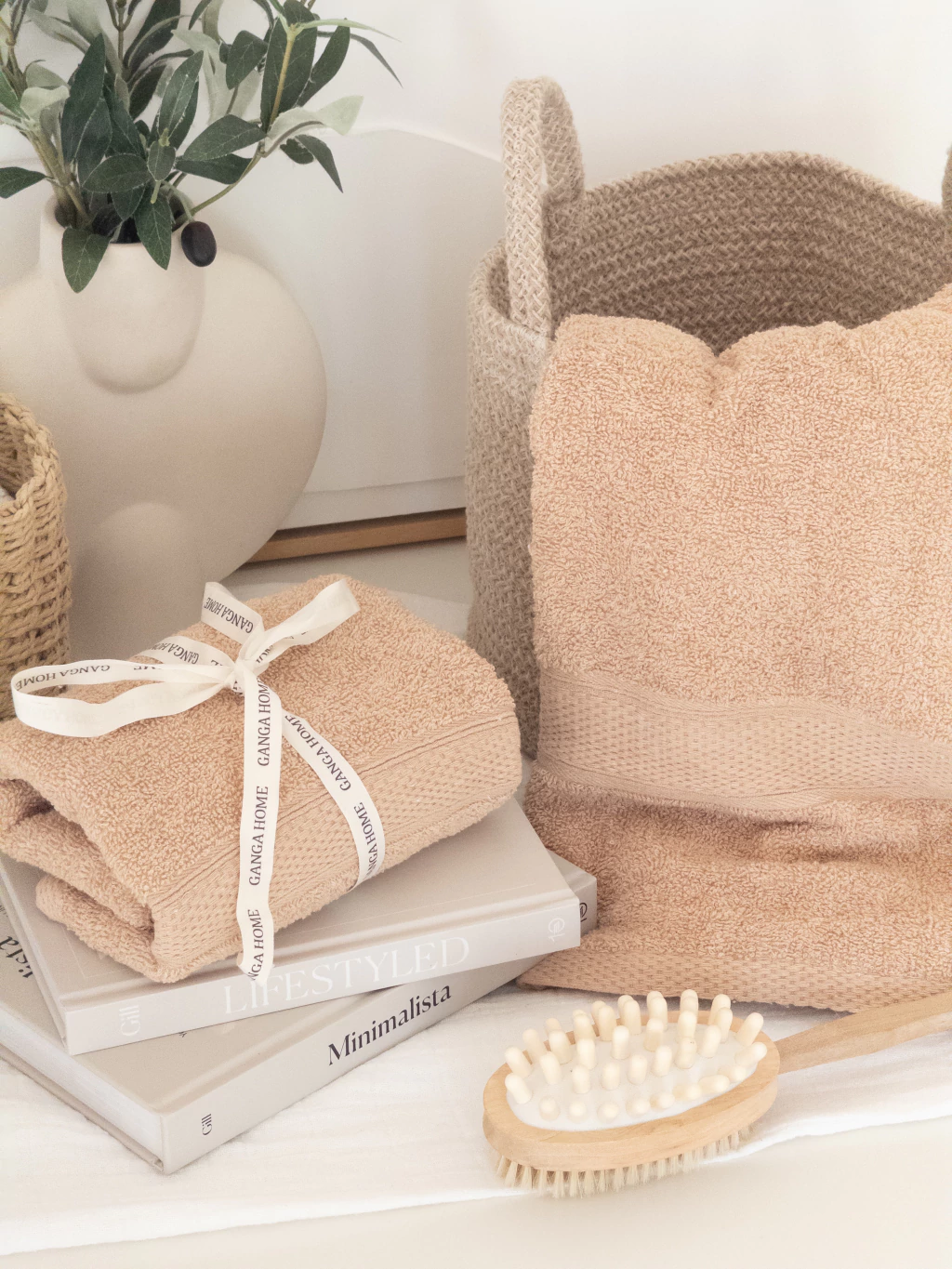 Toalla 50x80 cm Beige GH-732-1BG