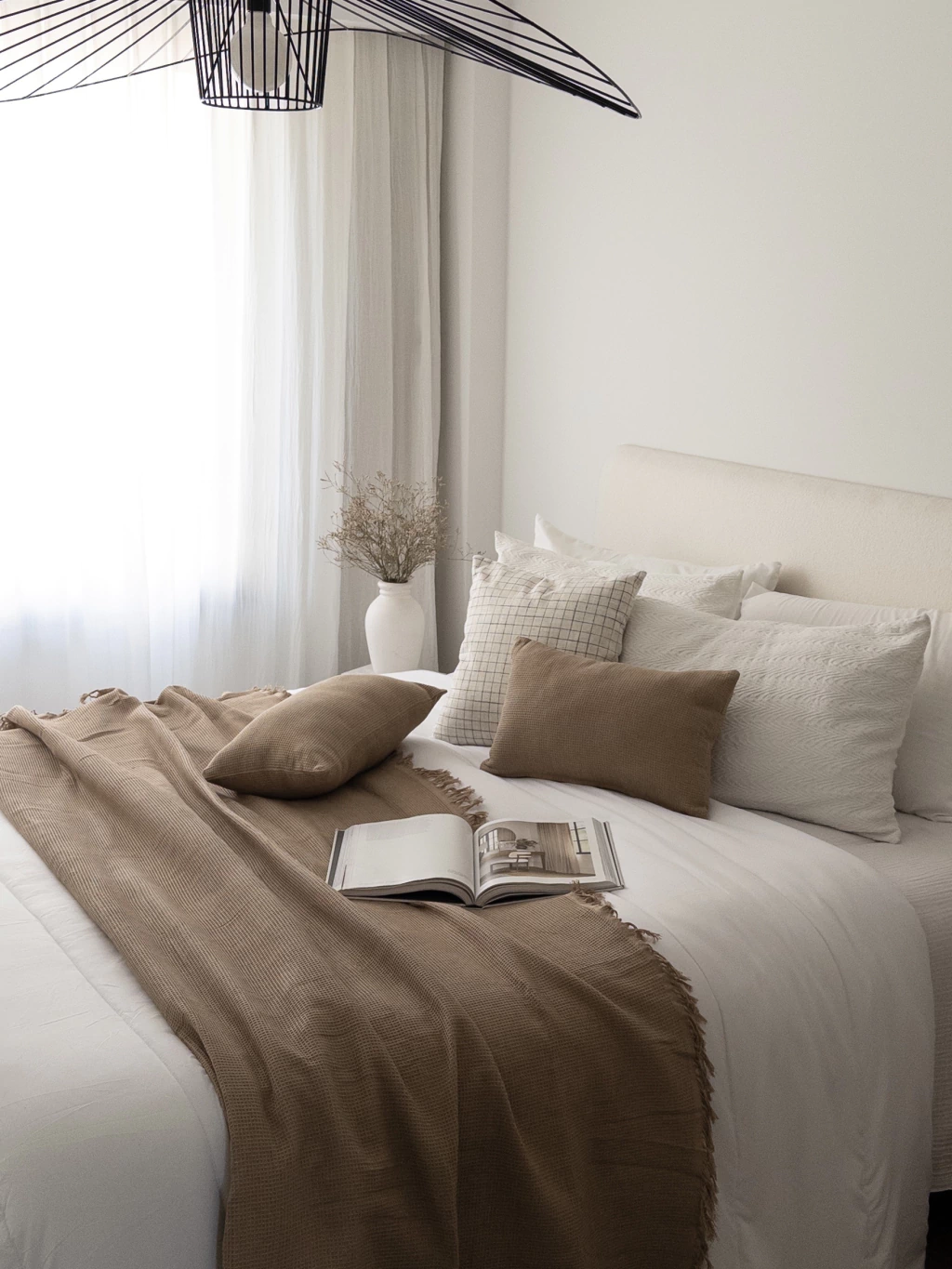 Manta Beige Panal de Abeja GHI-72