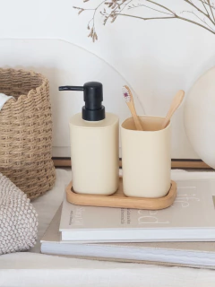 Set de Baño x3 Beige GH-006BG, foto 1 de 6