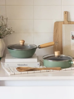 Wok 20cm verde GH-2236, foto 3 de 8
