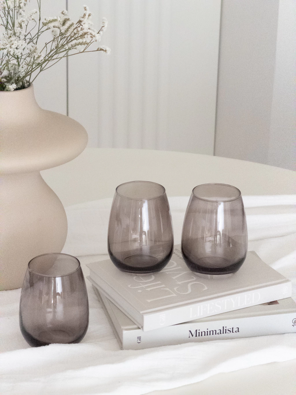 Set x3 vasos 500ml Negro GH-1963