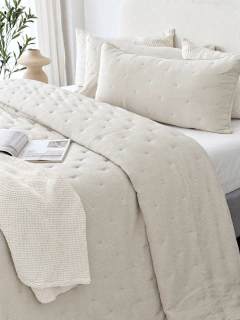 Kit Cubrecama Indiana Beige, imagen 6