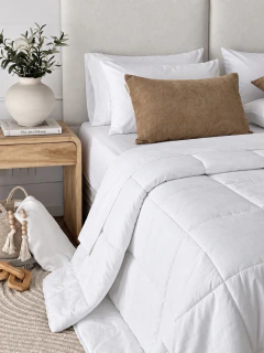 Kit 5 Piezas Comfort King Blanco GH-2027K-BL, foto 3 de 4