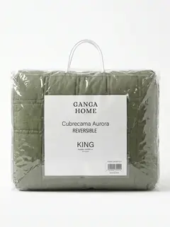 Cubrecama Aurora King Verde GH-2047K/V, foto 3 de 4