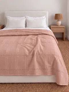 Cubrecama Boston King Rosa GH-2039K/RS, foto 3 de 4