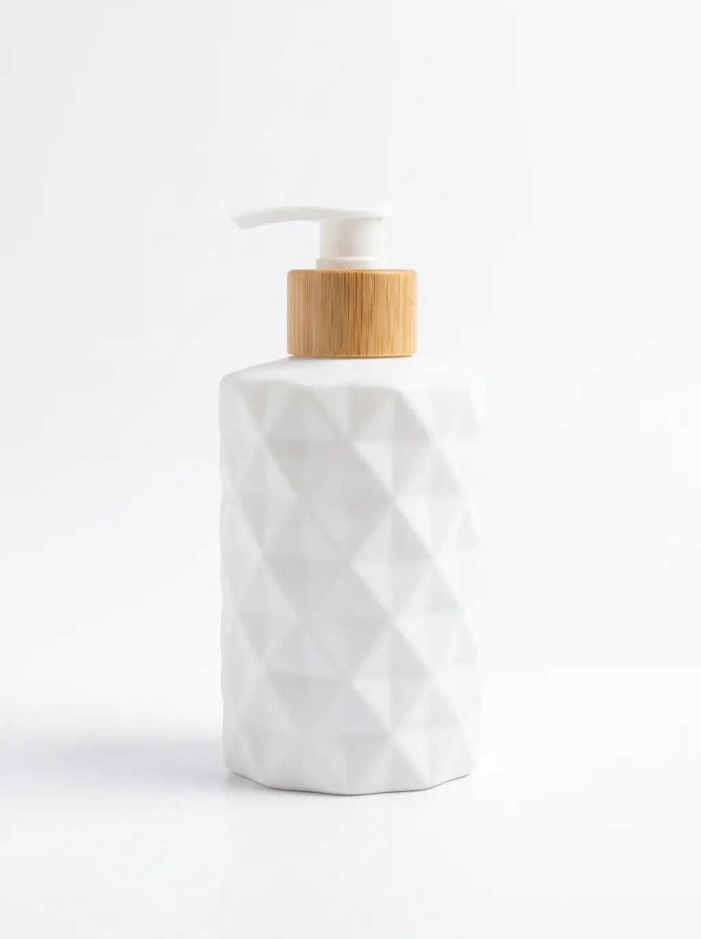 Dispenser Rombos Blanco para Jabón 330ml