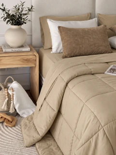 Kit 5 Piezas Comfort Queen Beige GH-2027Q/BE, foto 2 de 3