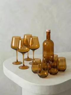 Kit copas, copones y botella ambar - 13 pzas, foto 1 de 4