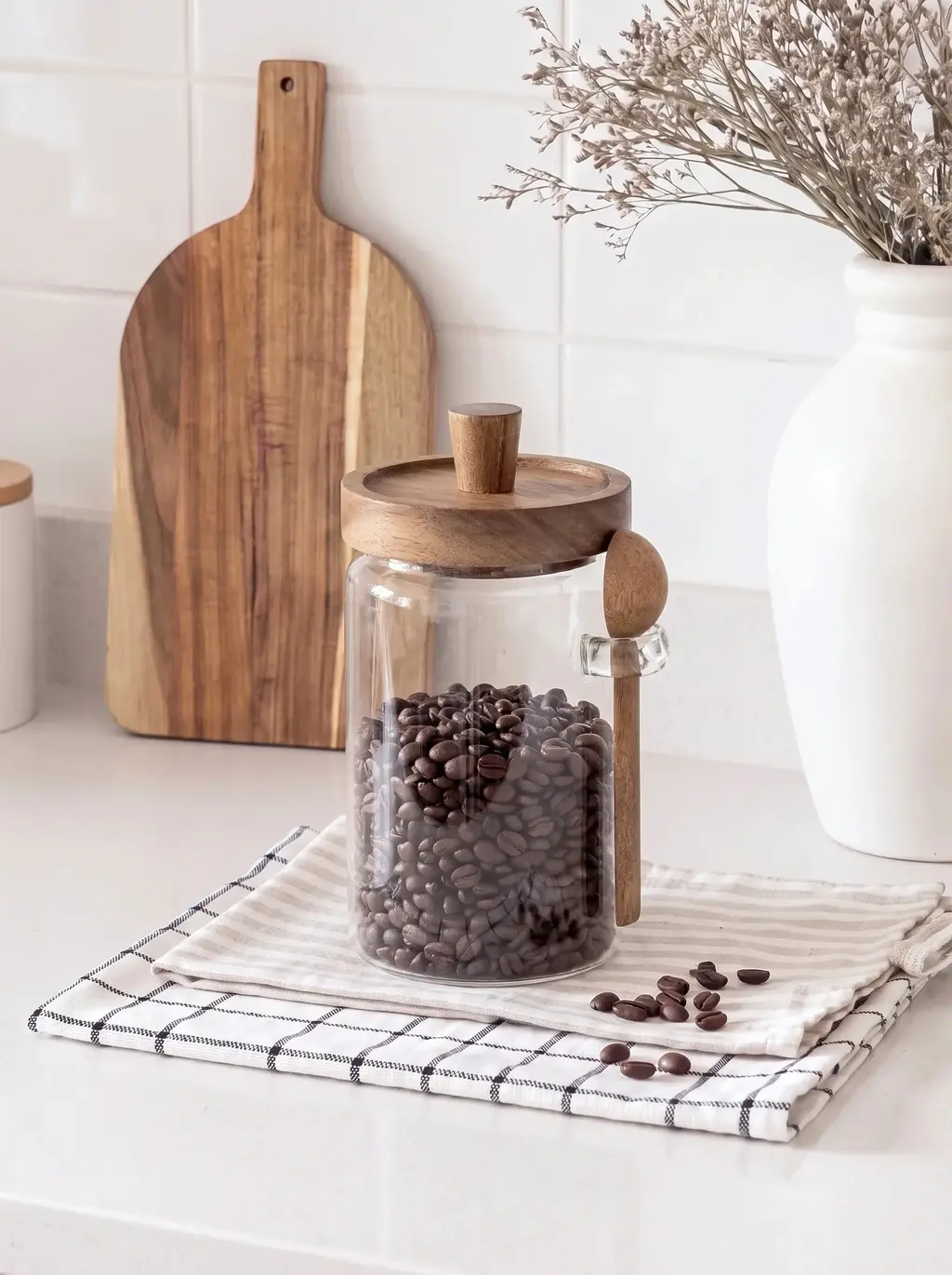 Frasco de Vidrio + Cuchara GH-2232