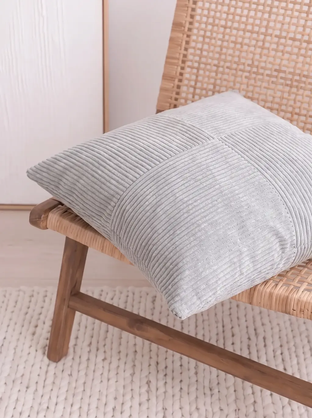 Funda 45x45 Benín Gris Claro
