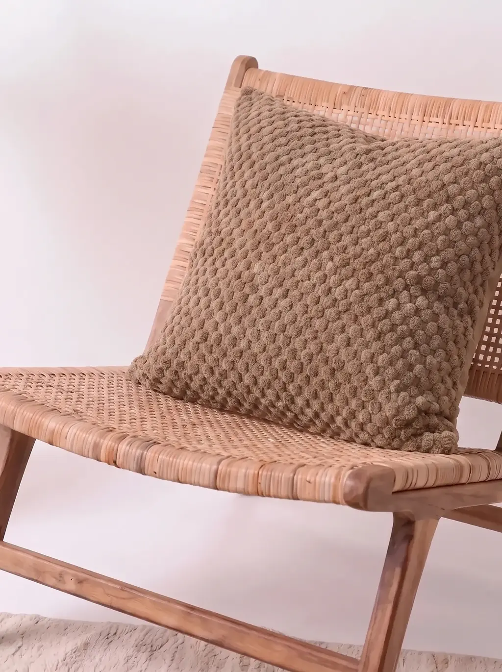 Funda 45x45 Laos Marrón