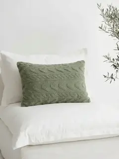 Funda Jacquard 60X40 Verde Musgo GH-0019VM, foto 2 de 4