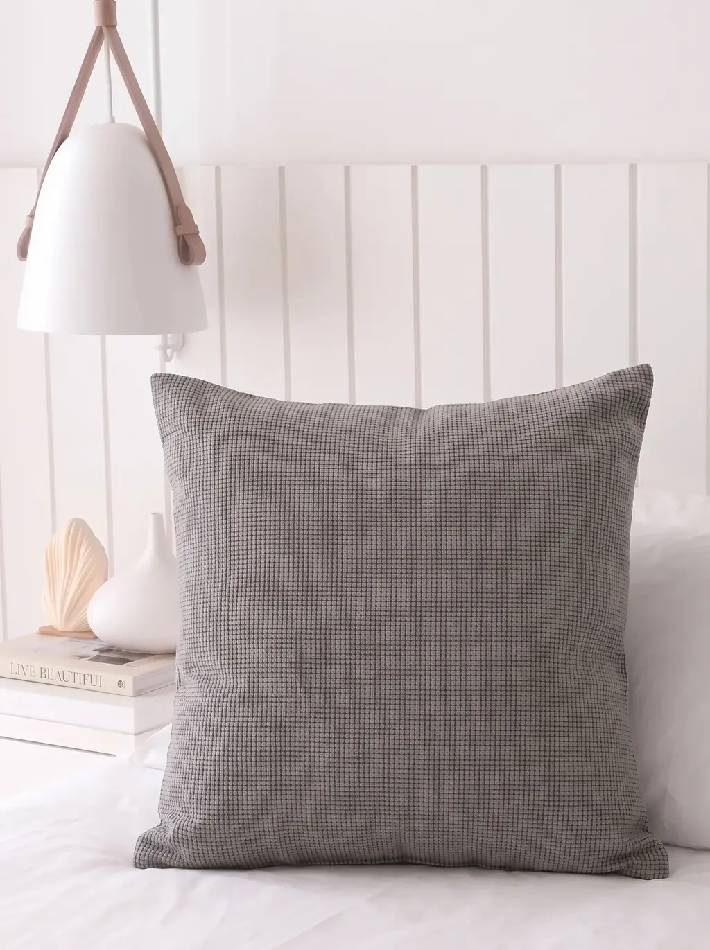 Funda Nuvia 45x45 Gris