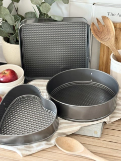 Set x3 Moldes Para Torta GH-237, foto 4 de 4