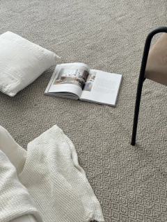 Alfombra Rombos Beige Claro 2,30x2,50 Mts, foto 4 de 9