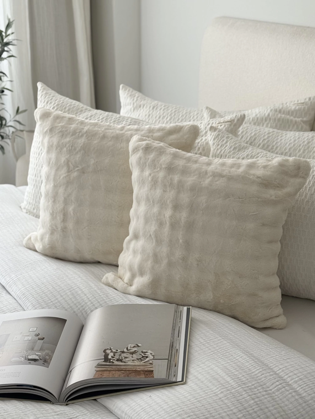 Funda Bubble 45x45 Off White GH-0046OFF