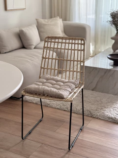 Pillow Para Silla Rayado Beige GH-1887, foto 1 de 7
