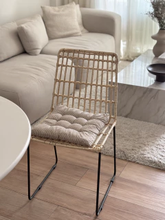 Pillow Para Silla Rayado Beige GH-1887, foto 2 de 7