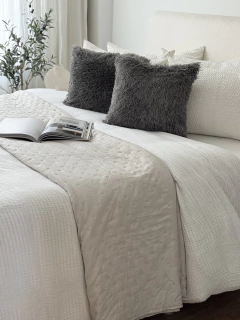 Funda Piel 45x45 Gris Claro GH-0049GC, foto 1 de 9