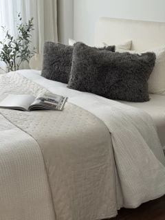Funda Piel 50X70 Gris Claro GH-0050GC, foto 1 de 10