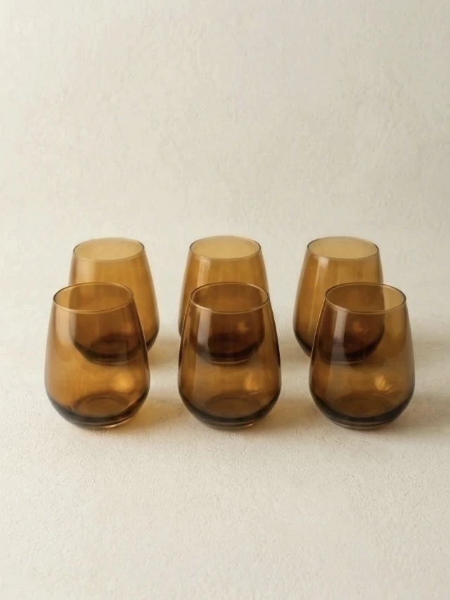 Set x6 Copones Ambar 470ml GH-0155A