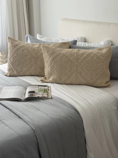 Funda Jacquard Indie 50x70 Beige GHI-82, foto 1 de 15