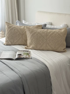 Funda Jacquard Indie 50x70 Beige GHI-82, foto 3 de 15