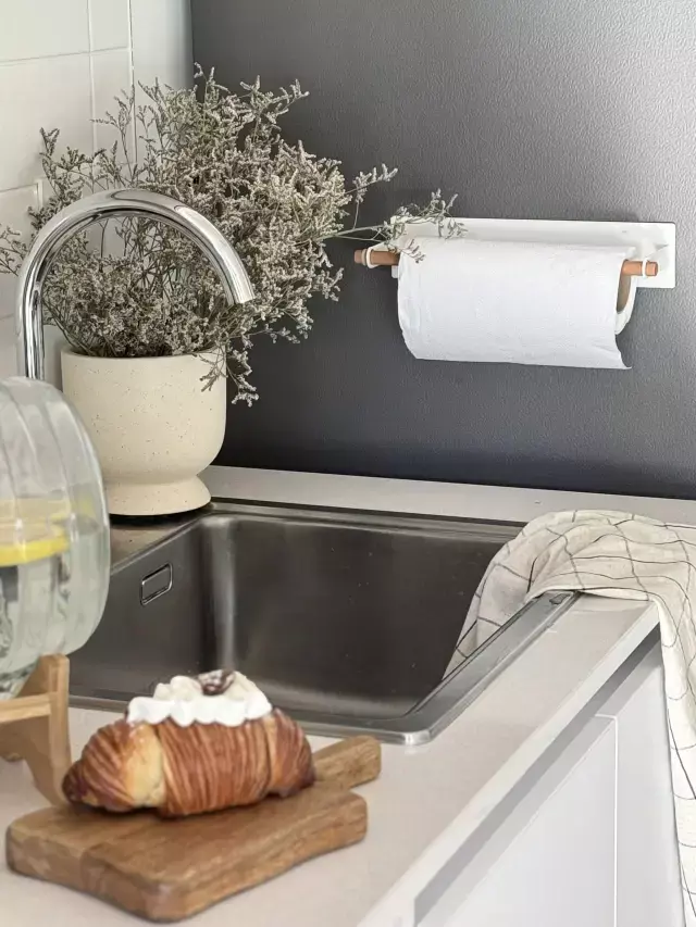 Porta Rollos de Cocina Blanco GH-1917