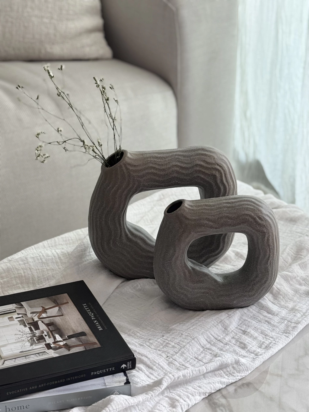Florero 25x24 Gris GH -607