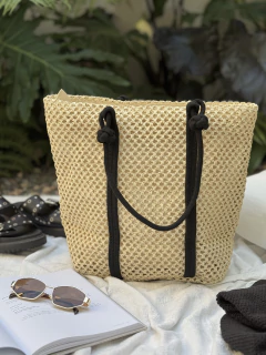 Bolso Natural/Negro GH-1663, foto 1 de 9