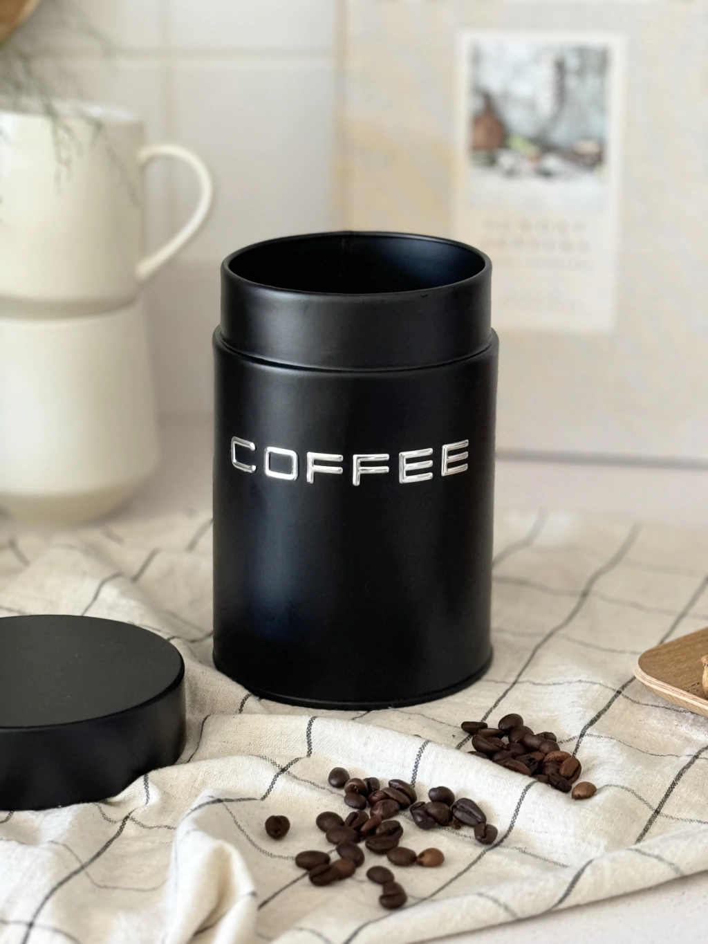 Lata Coffee Negra GHHK-286C