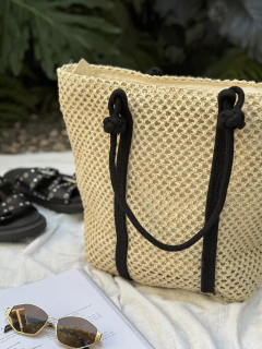Bolso Natural/Negro GH-1663, foto 4 de 9